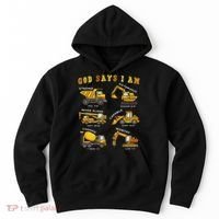 God Says I Am Construction Bible Verse Truck Hoodie thumb 0