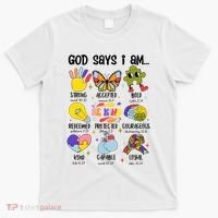 God Says I Am.. Christian Inspiration Retro Natural Infant T-Shirt thumb 0
