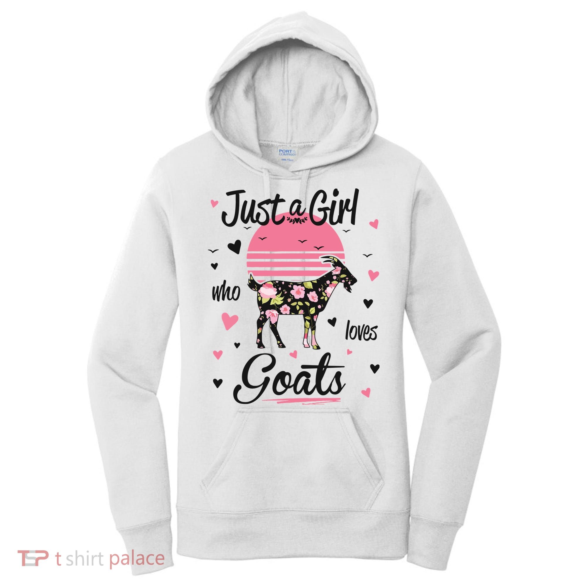 Goat Shirts Just A Girl Who Loves Goats Women's Hoodie