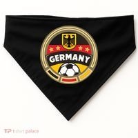Germany Soccer Jersey German Soccer Team Logo USA-Made Doggie Bandana thumb 0