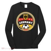 Germany Soccer Jersey German Soccer Team Logo Long Sleeve Shirt thumb 0