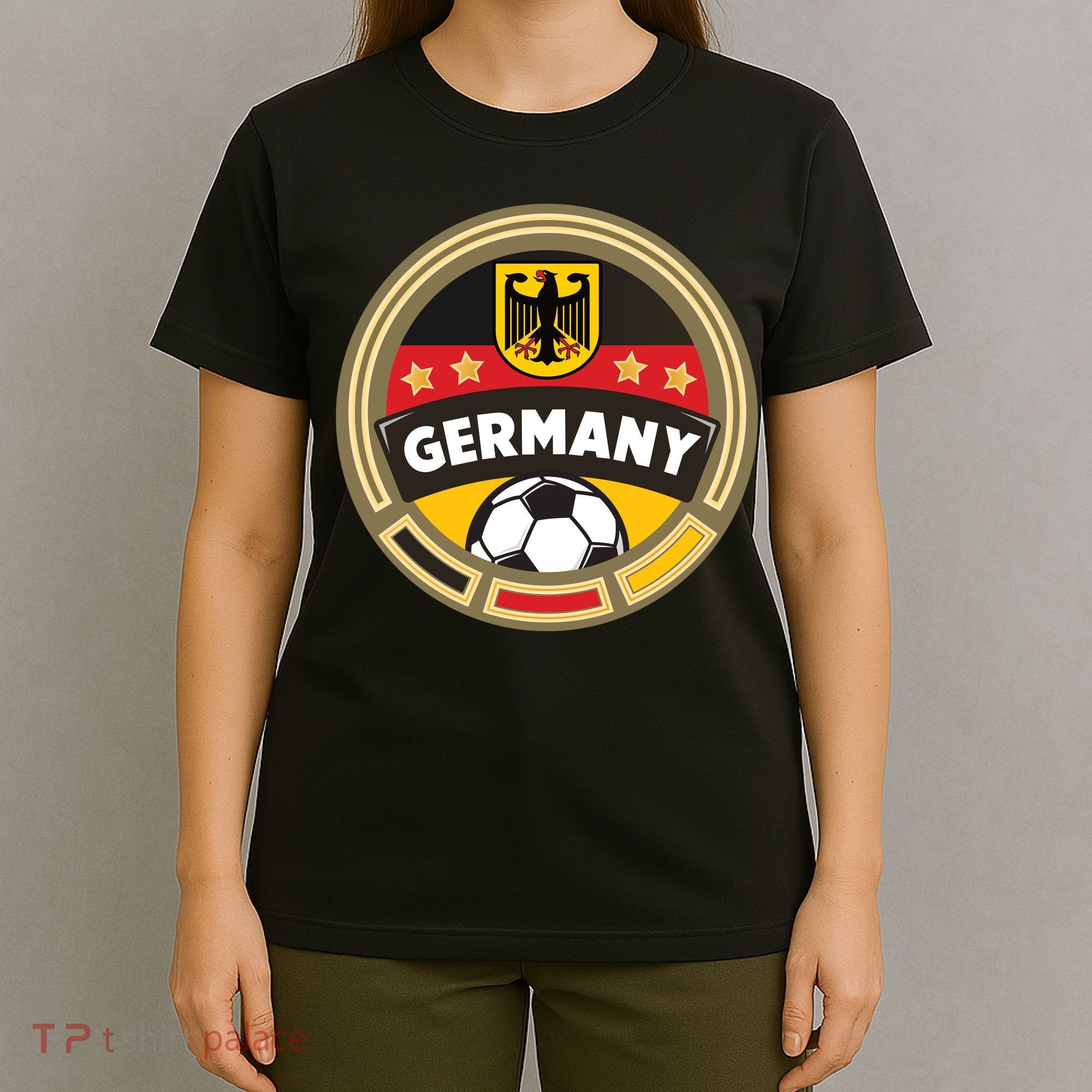 Germany Soccer Jersey German Soccer Team Logo T-Shirt