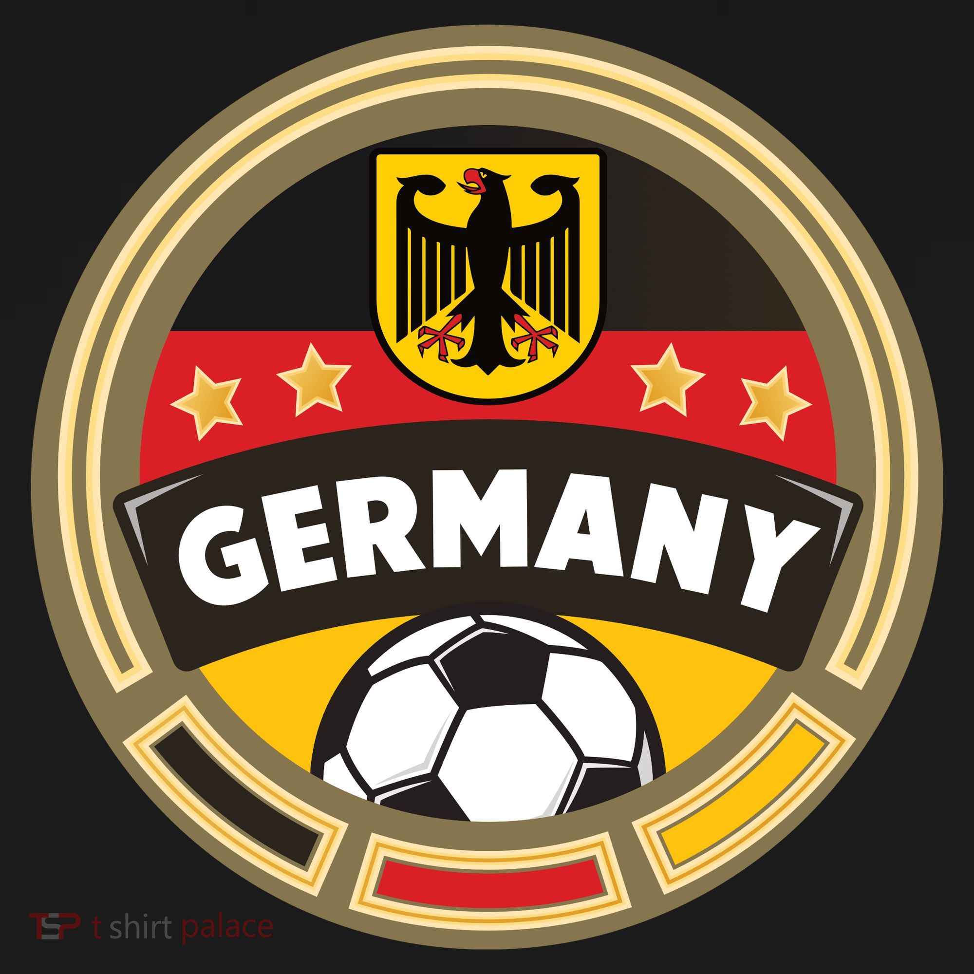 Germany Soccer Jersey German Soccer Team Logo T-Shirt