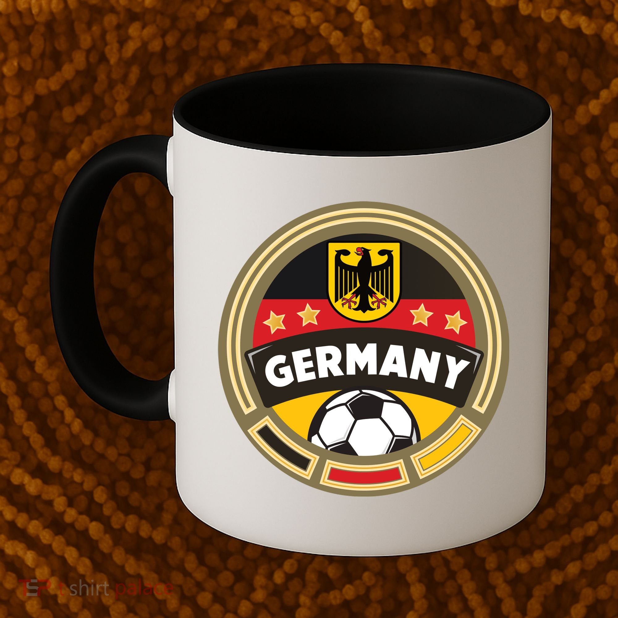 Germany Soccer Jersey German Soccer Team Logo Coffee Mug