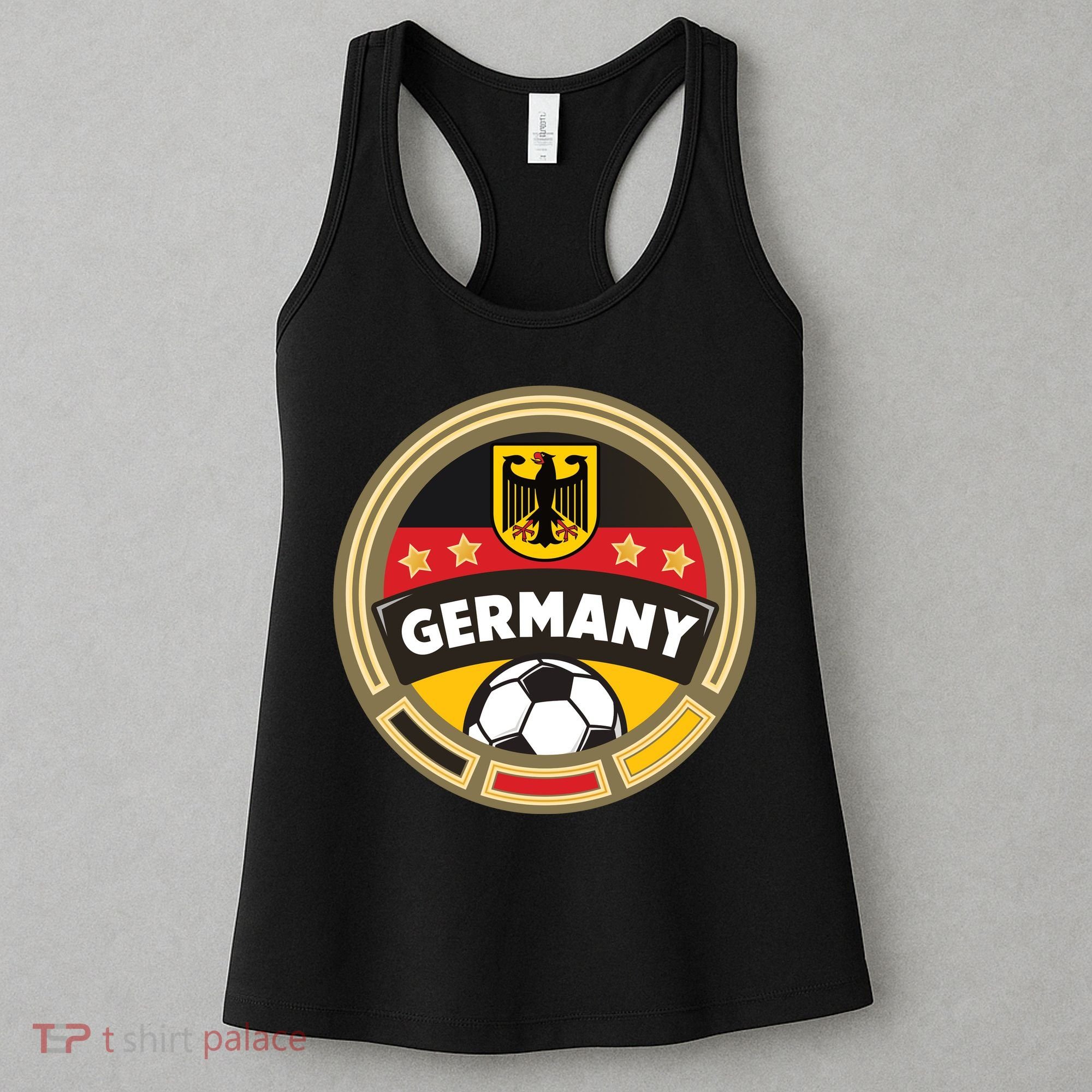 Germany Soccer Jersey German Soccer Team Logo Women's Tank Top