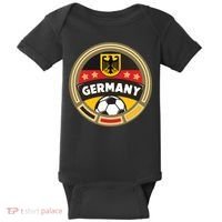 Germany Soccer Jersey German Soccer Team Logo Baby Bodysuit thumb 0