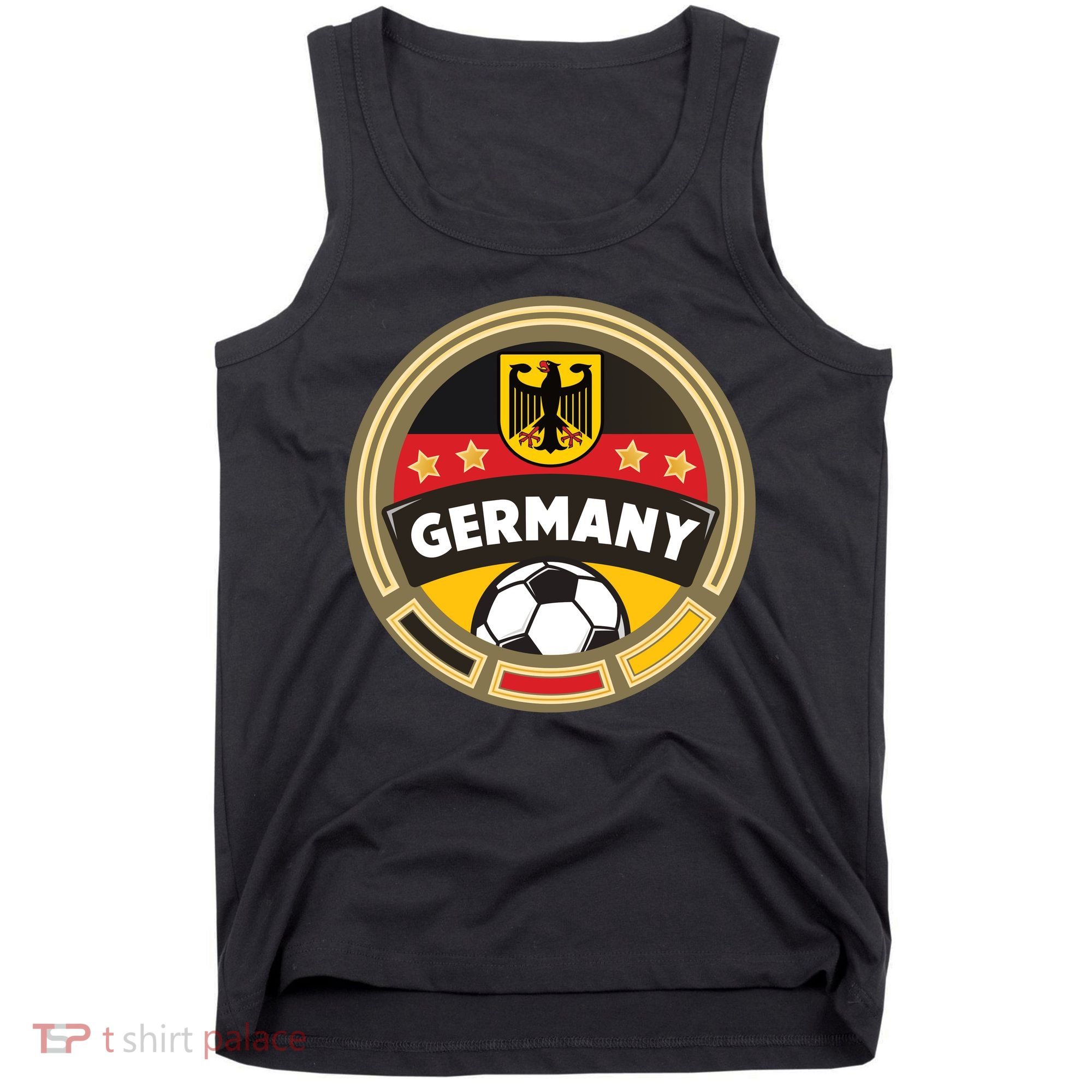 Germany Soccer Jersey German Soccer Team Logo Tank Top