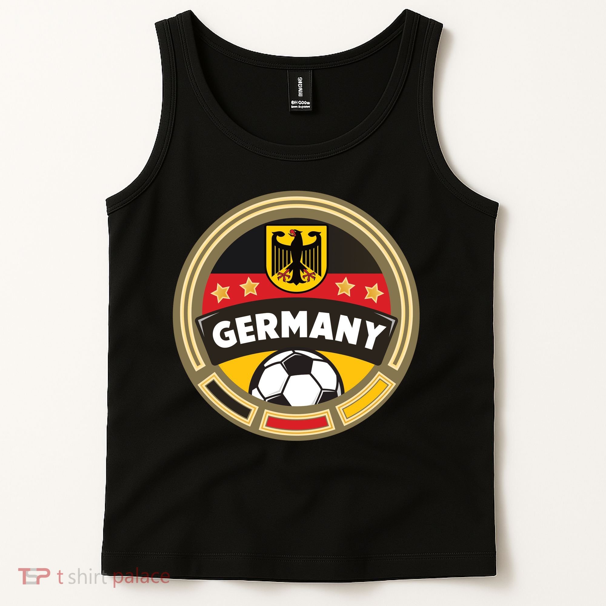 Germany Soccer Jersey German Soccer Team Logo Tank Top