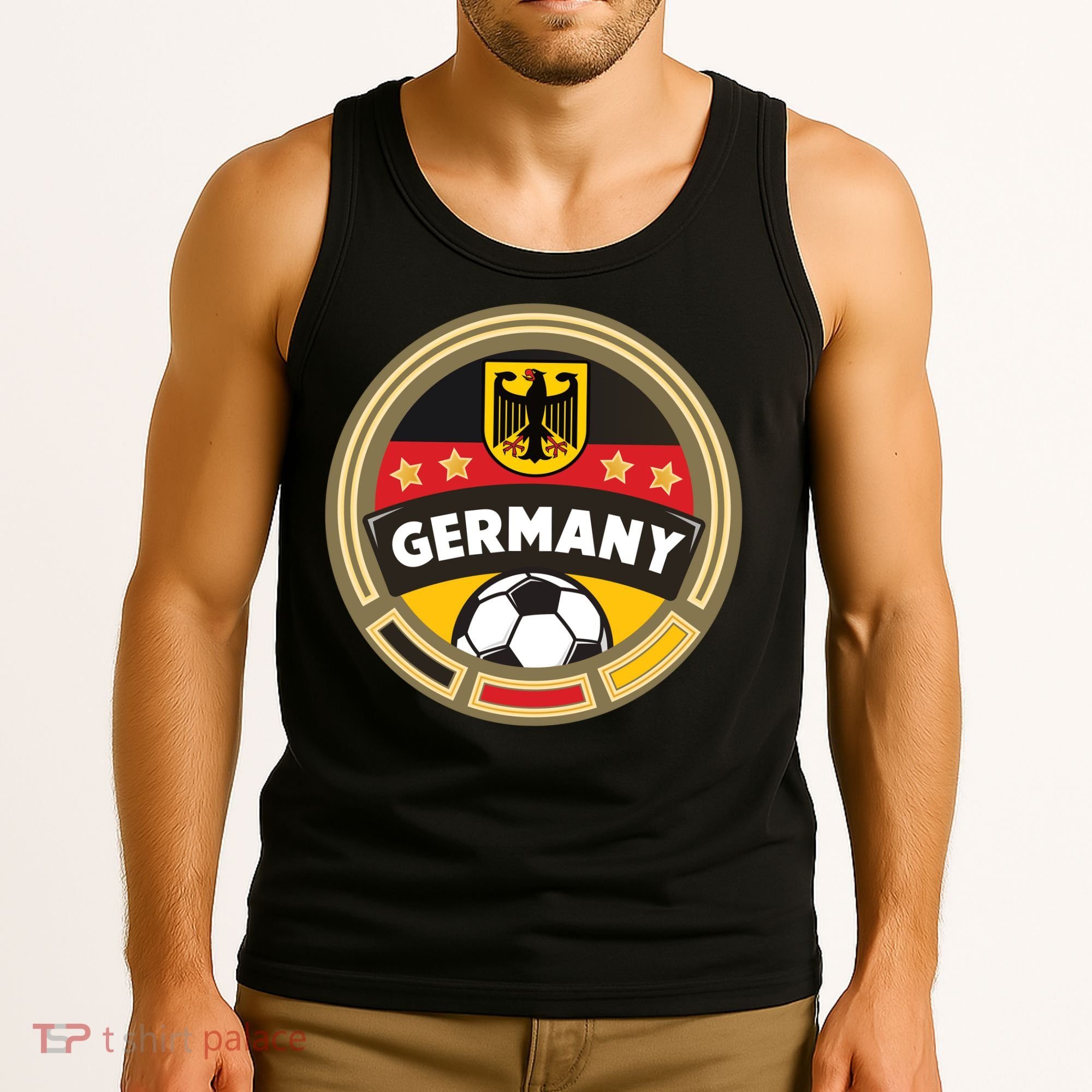 Germany Soccer Jersey German Soccer Team Logo Tank Top