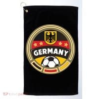 Germany Soccer Jersey German Soccer Team Logo Golf Towel thumb 0