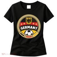 Germany Soccer Jersey German Soccer Team Logo Women's T-Shirt thumb 0