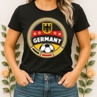 Germany Soccer Jersey German Soccer Team Logo Women's T-Shirt thumb 2