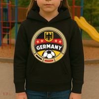 Germany Soccer Jersey German Soccer Team Logo Kids Hoodie thumb 3