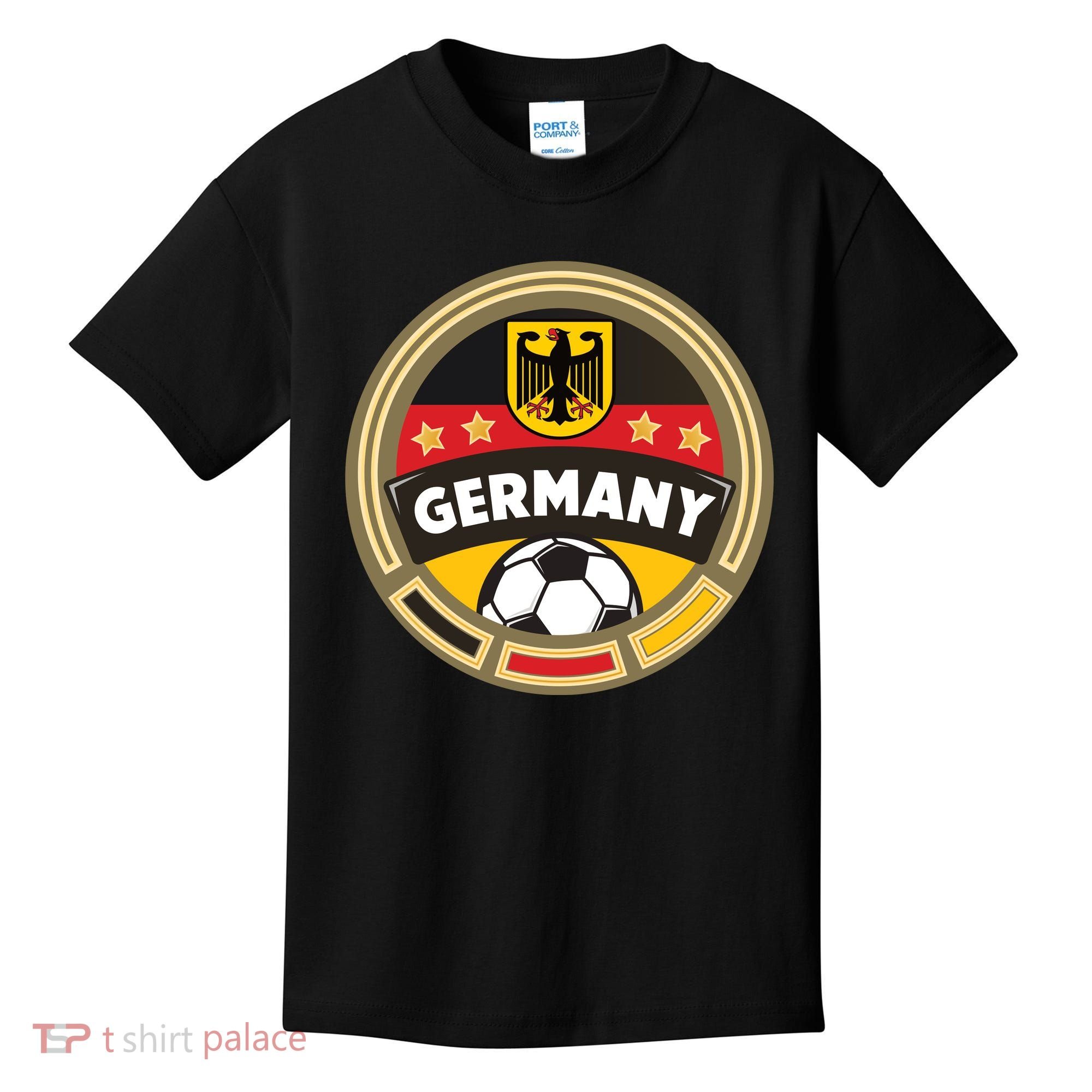 Germany Soccer Jersey German Soccer Team Logo Kids T-Shirt