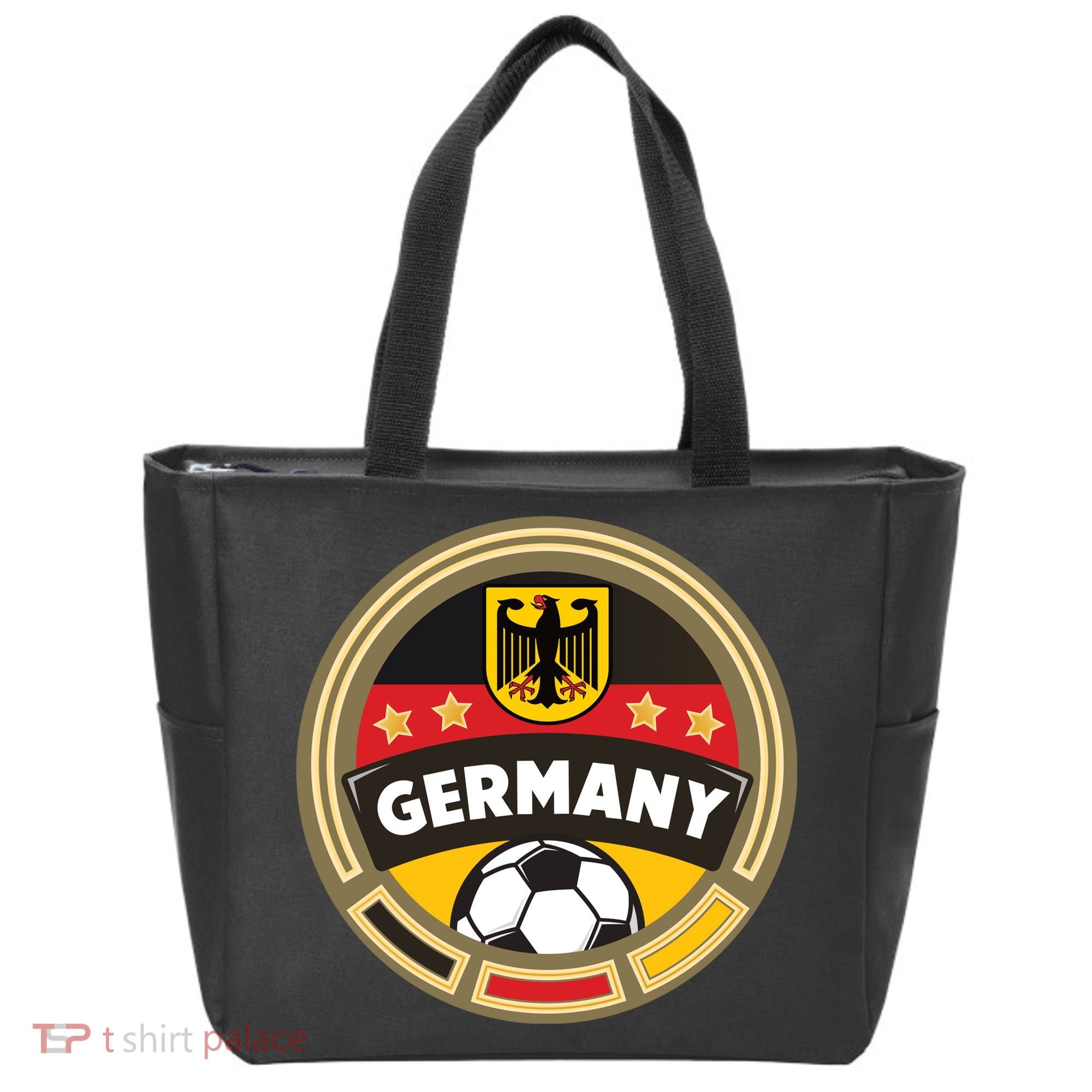 Germany Soccer Jersey German Soccer Team Logo Tote Bag