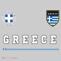 Greece Sportssoccer Jersey Flag Football Greek T-Shirt thumb 2