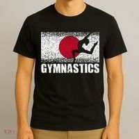 Gymnastics Sport Japan Flag Japanese Acrobatic Gymnast T-Shirt thumb 3