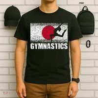 Gymnastics Sport Japan Flag Japanese Acrobatic Gymnast T-Shirt thumb 6