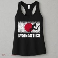 Gymnastics Sport Japan Flag Japanese Acrobatic Gymnast Women's Tank Top thumb 3