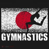 Gymnastics Sport Japan Flag Japanese Acrobatic Gymnast Women's Tank Top thumb 5