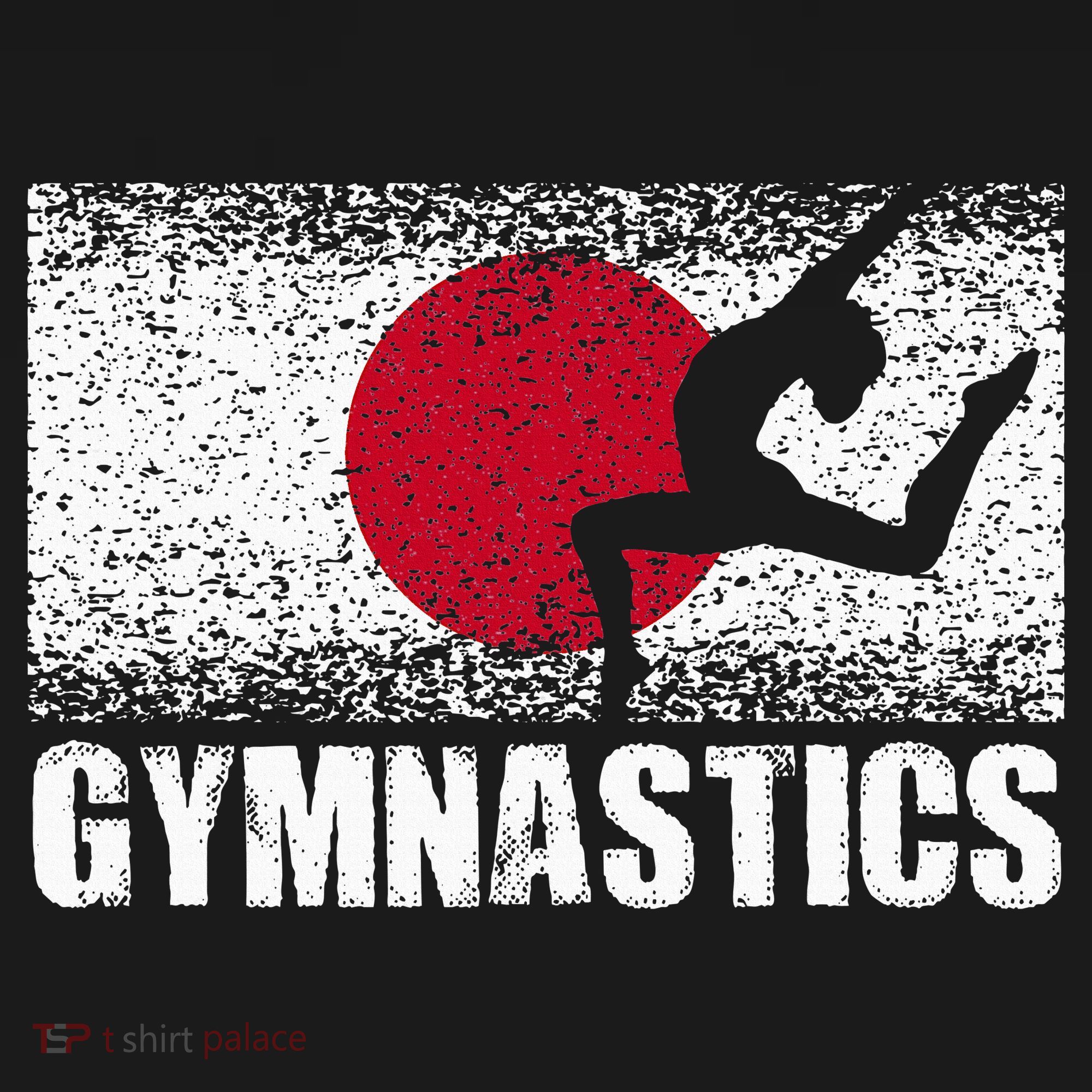 Gymnastics Sport Japan Flag Japanese Acrobatic Gymnast Women's Tank Top