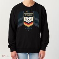 Germany Soccer Jersey German Soccer Team Eagle Women's Sweatshirt thumb 0