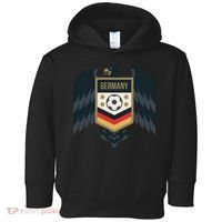 Germany Soccer Jersey German Soccer Team Eagle Toddler Hoodie thumb 0