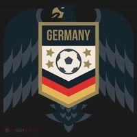 Germany Soccer Jersey German Soccer Team Eagle Toddler Hoodie thumb 2
