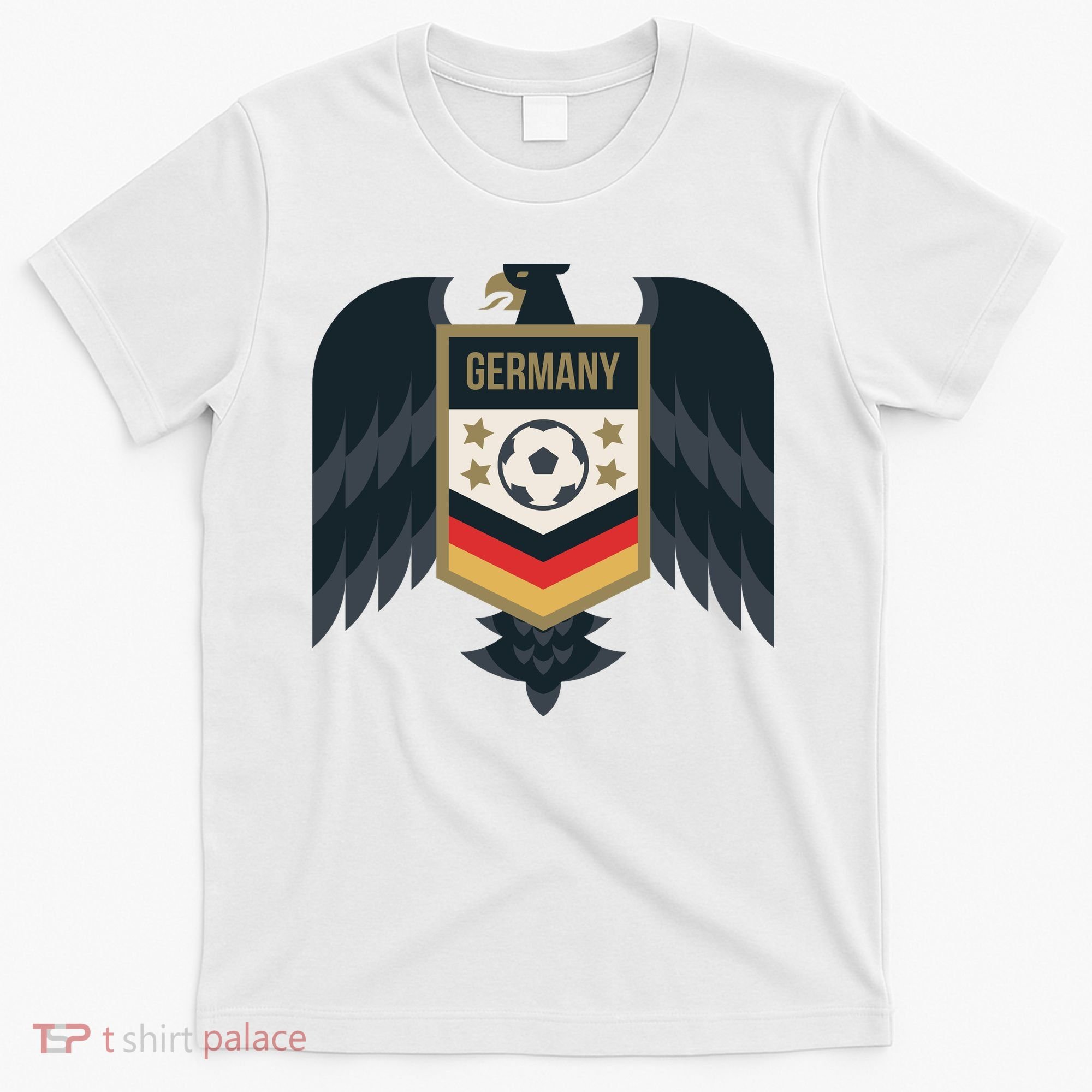 Germany Soccer Jersey German Soccer Team Eagle T-Shirt