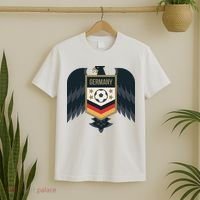 Germany Soccer Jersey German Soccer Team Eagle T-Shirt thumb 2