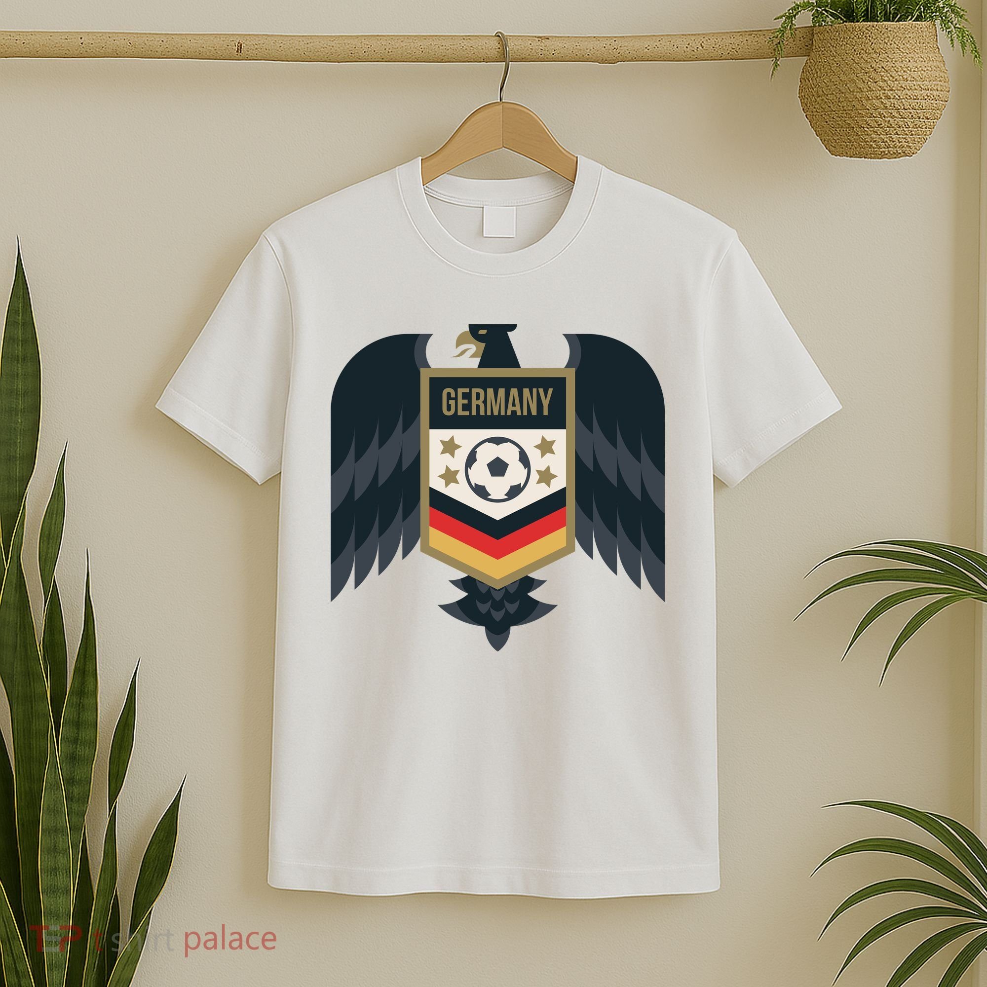 Germany Soccer Jersey German Soccer Team Eagle T-Shirt
