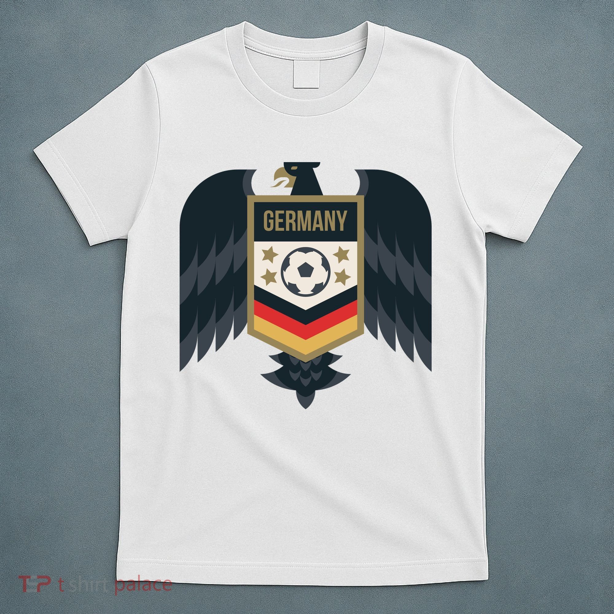 Germany Soccer Jersey German Soccer Team Eagle T-Shirt