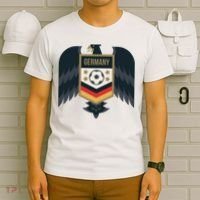Germany Soccer Jersey German Soccer Team Eagle T-Shirt thumb 6