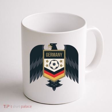 Germany Soccer Jersey German Soccer Team Eagle Coffee Mug back