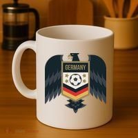 Germany Soccer Jersey German Soccer Team Eagle Coffee Mug thumb 4