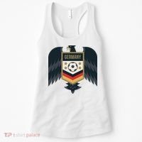 Germany Soccer Jersey German Soccer Team Eagle Women's Tank Top thumb 0