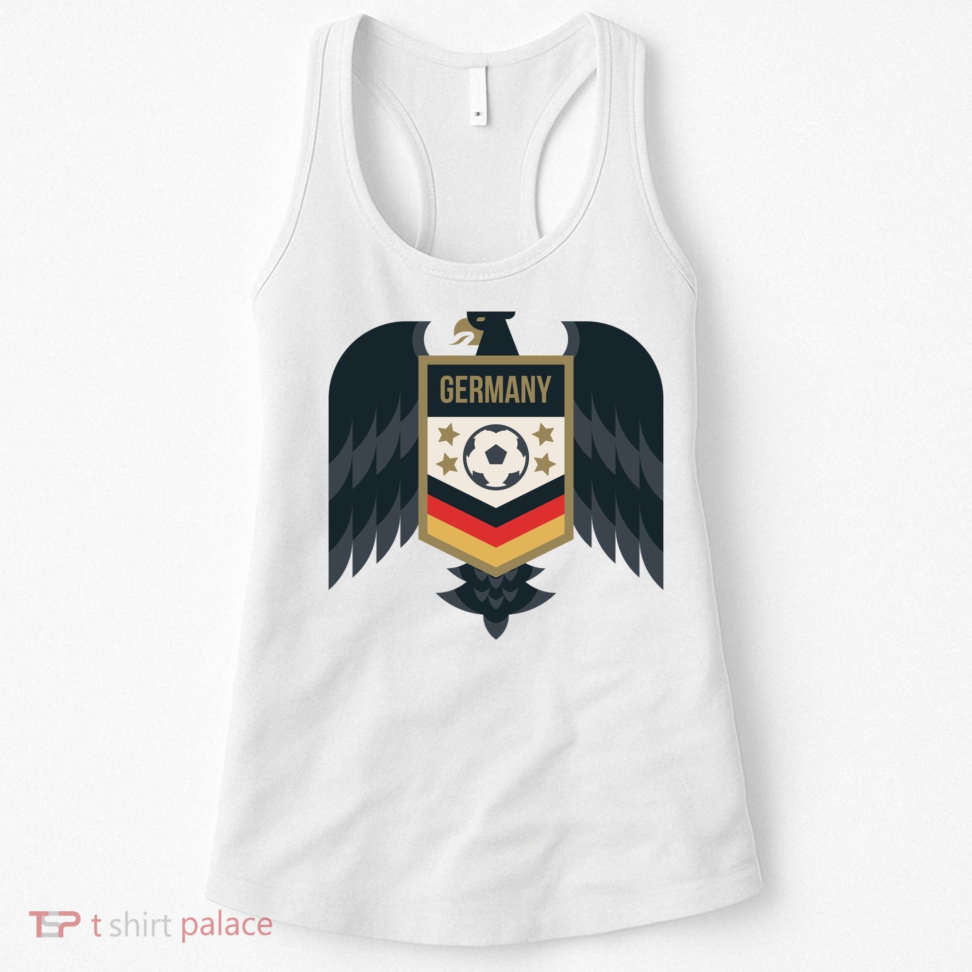 Germany Soccer Jersey German Soccer Team Eagle Women's Tank Top