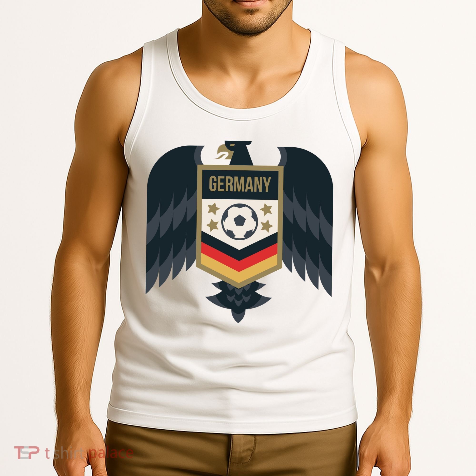 Germany Soccer Jersey German Soccer Team Eagle Tank Top