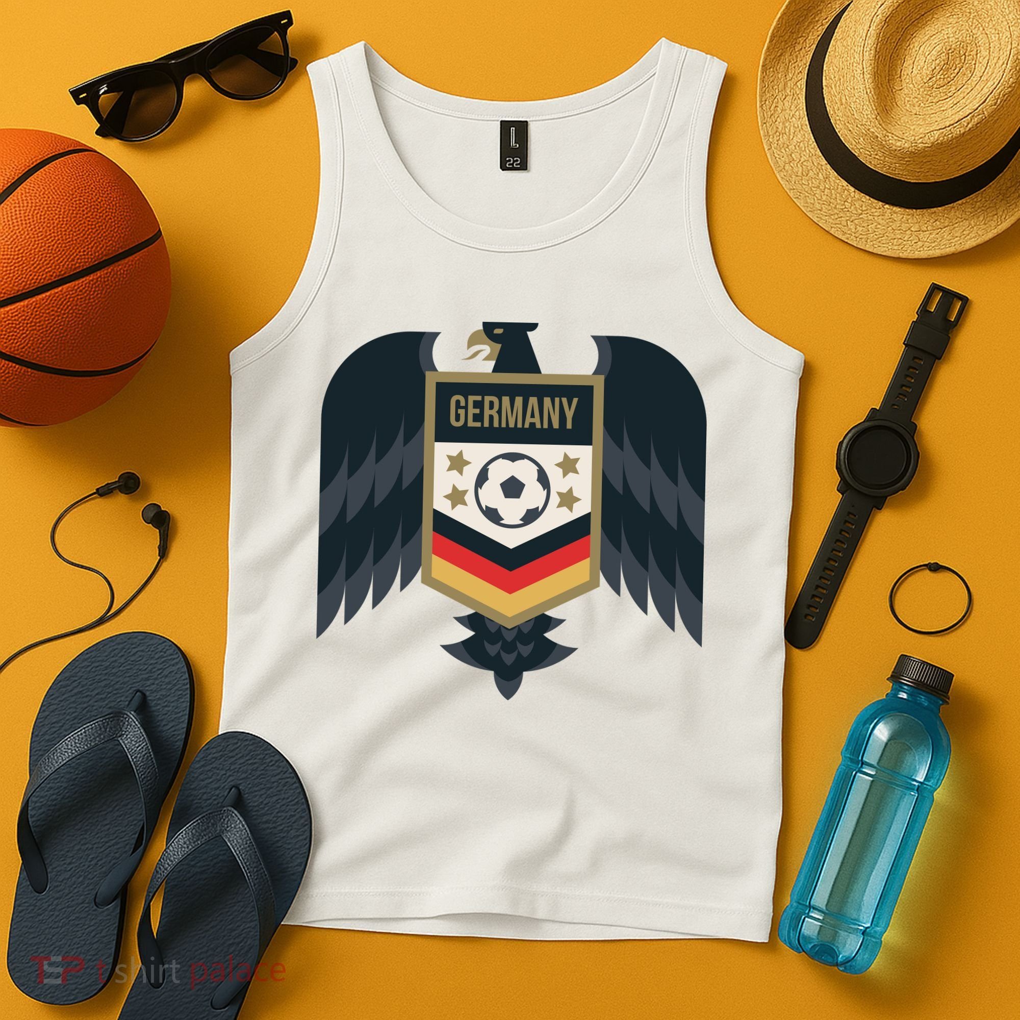 Germany Soccer Jersey German Soccer Team Eagle Tank Top