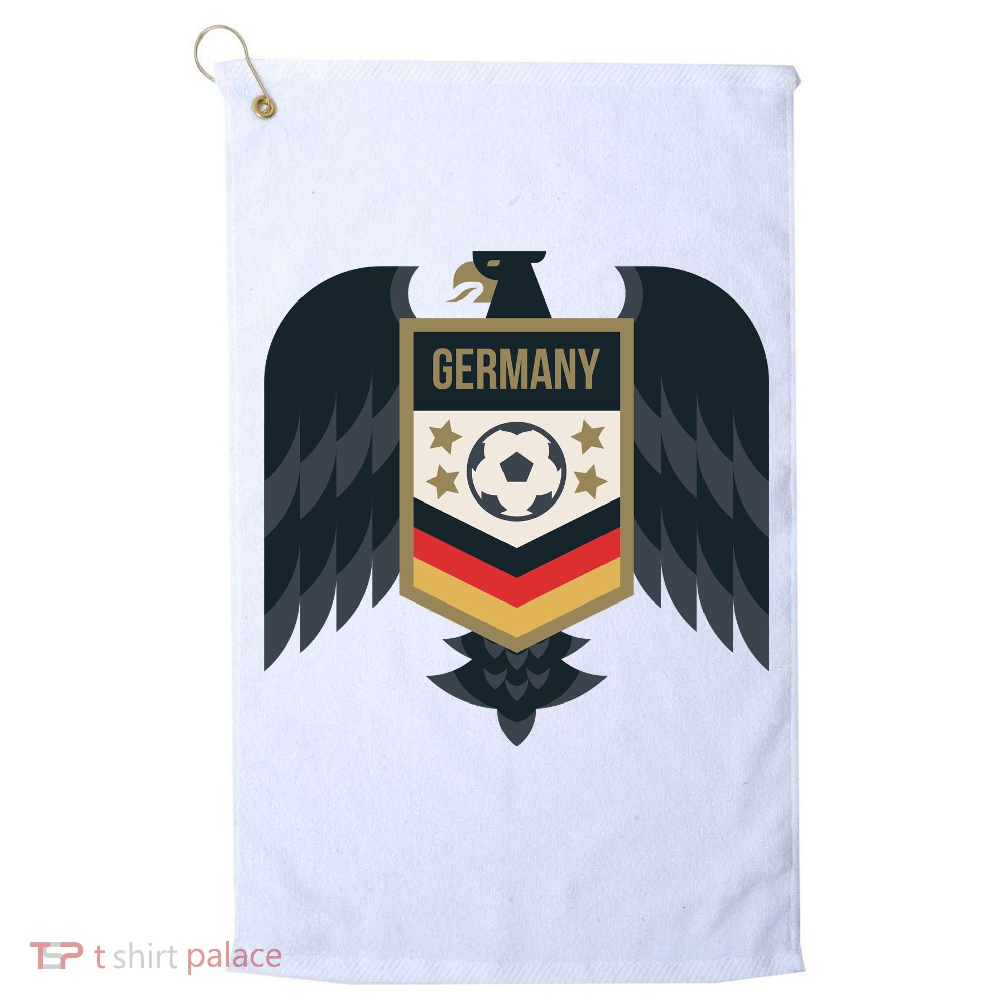 Germany Soccer Jersey German Soccer Team Eagle Golf Towel