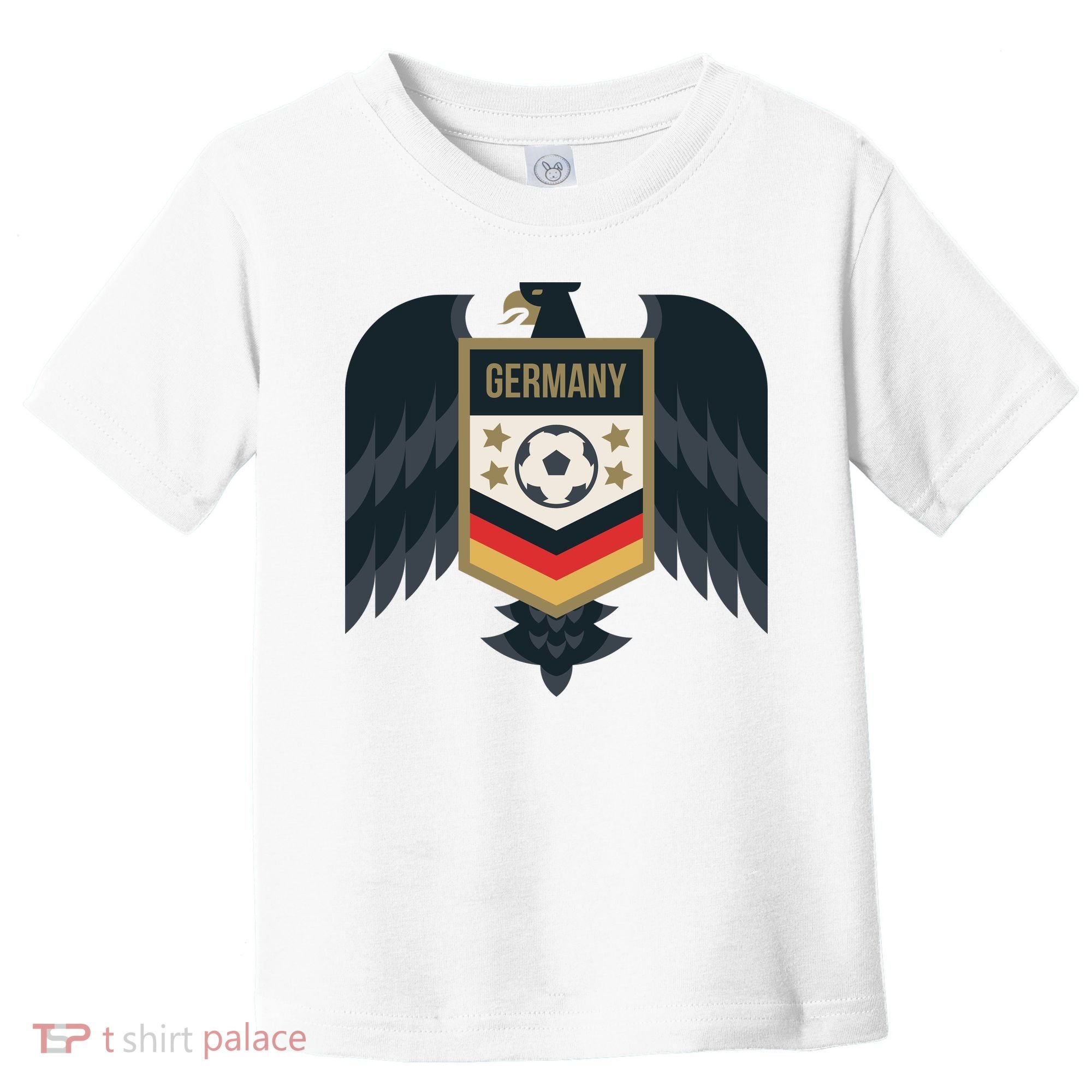 Germany Soccer Jersey German Soccer Team Eagle Toddler T-Shirt