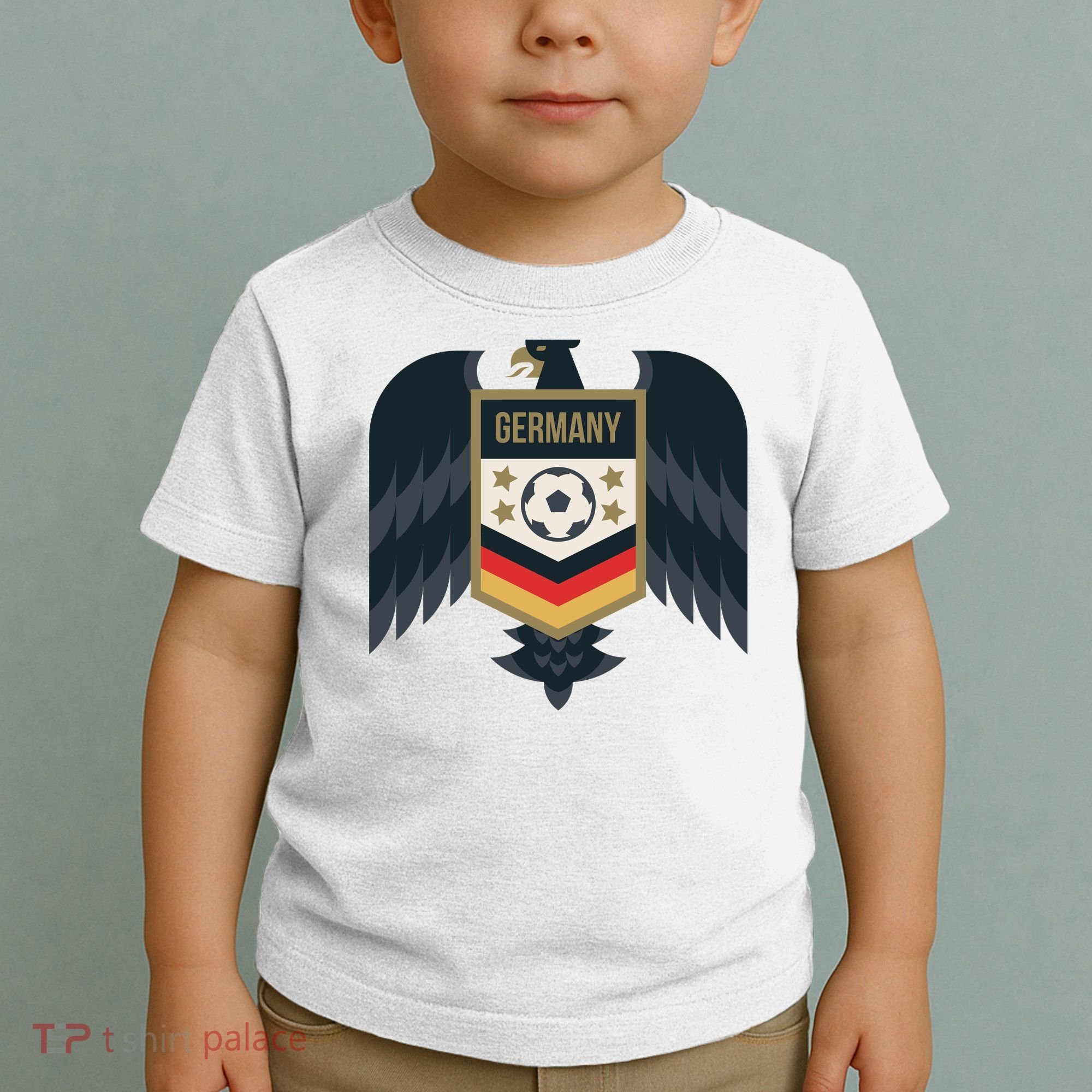 Germany Soccer Jersey German Soccer Team Eagle Toddler T-Shirt