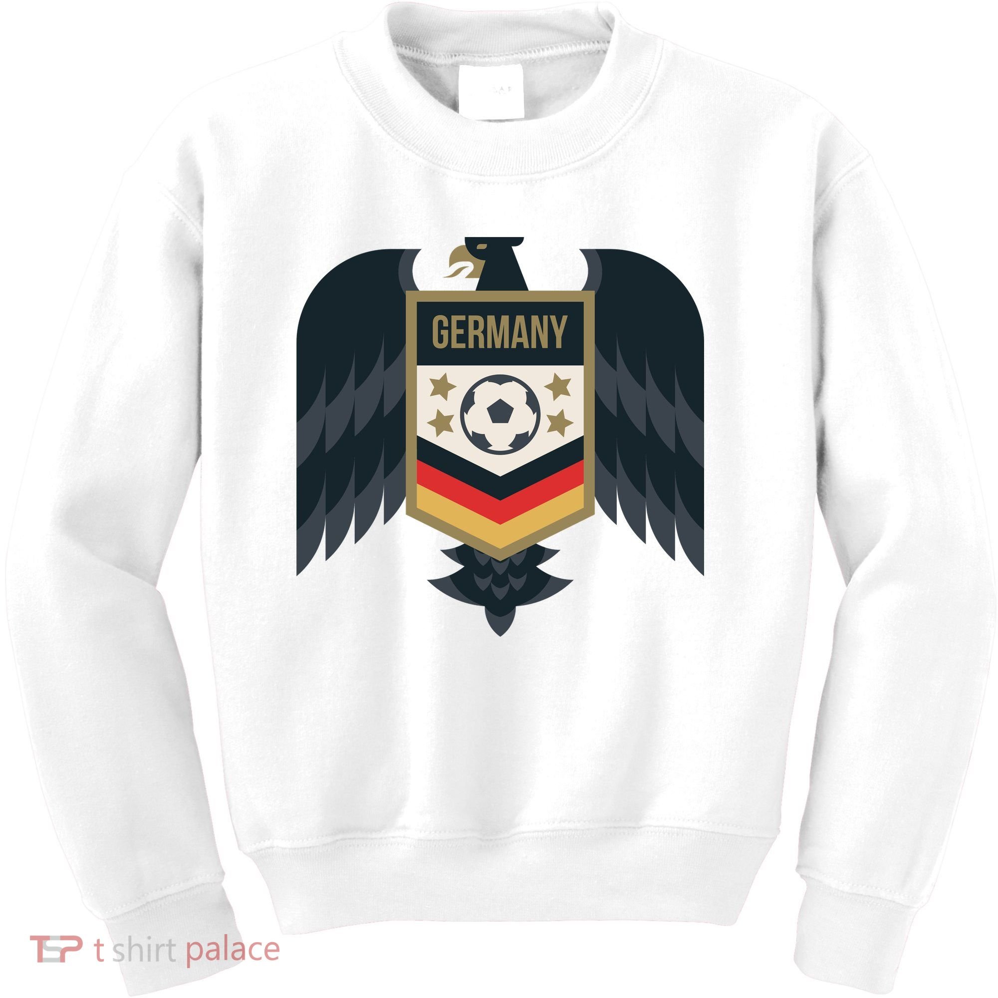 Germany Soccer Jersey German Soccer Team Eagle Kids Sweatshirt