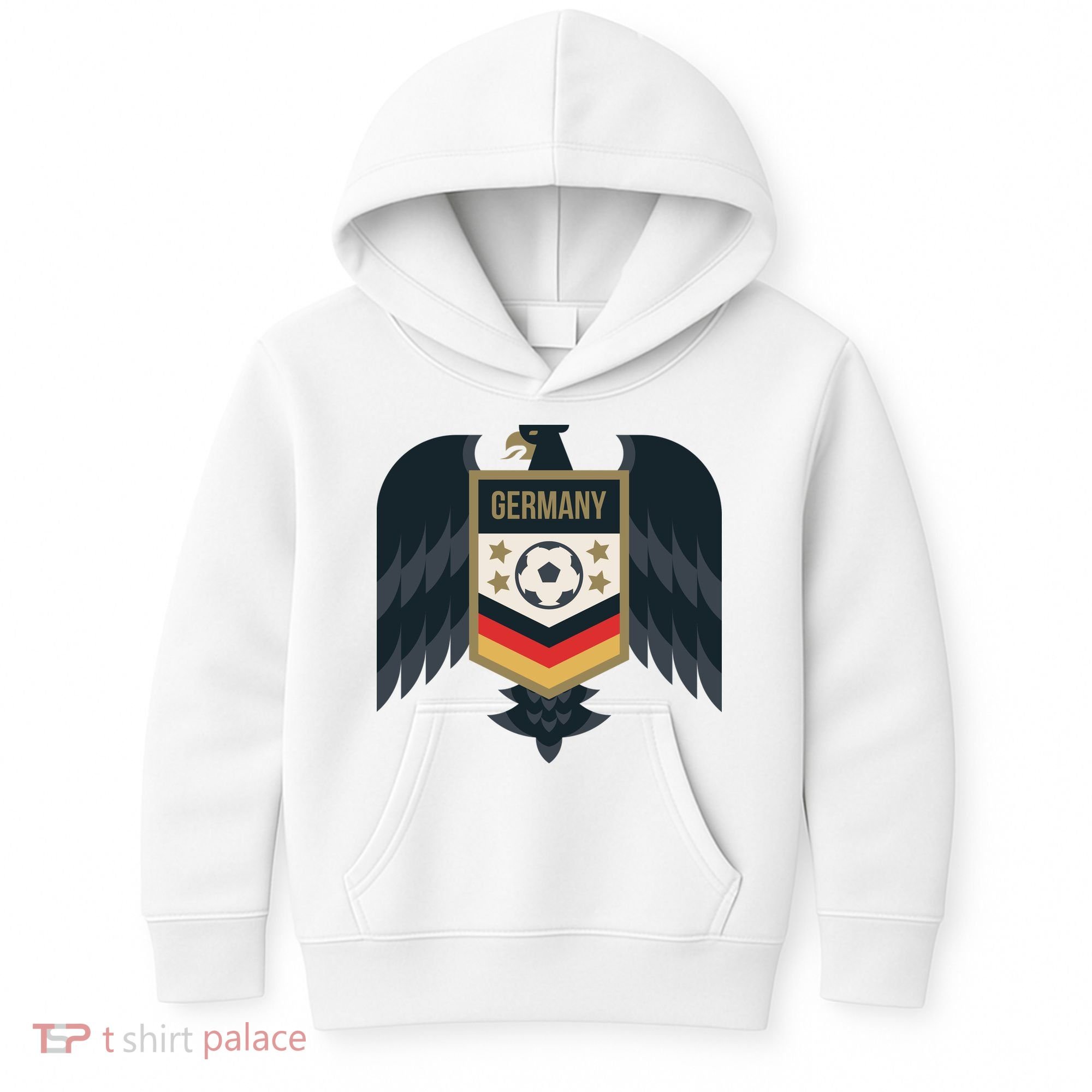 Germany Soccer Jersey German Soccer Team Eagle Kids Hoodie