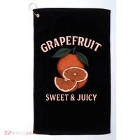 Grapefruit Sweet & Juicy Golf Towel thumb 0