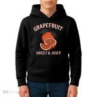 Grapefruit Sweet & Juicy Kids Hoodie thumb 4