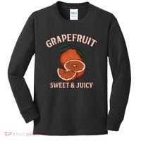Grapefruit Sweet & Juicy Kids Long Sleeve Shirt thumb 0