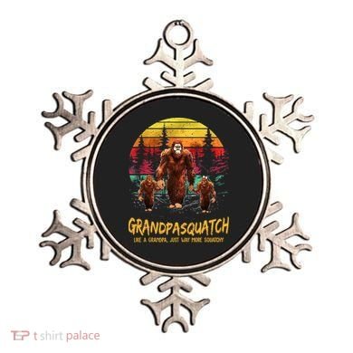 Grandpa Squatch Like A Grandpa Just Way More Squatchy Retro Ornament