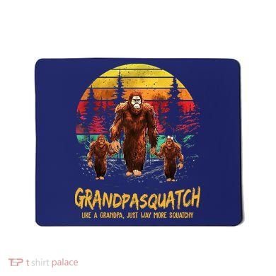 Grandpa Squatch Like A Grandpa Just Way More Squatchy Retro Mousepad