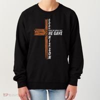 God So Loved The World John 3 16 Christian Women's Sweatshirt thumb 0